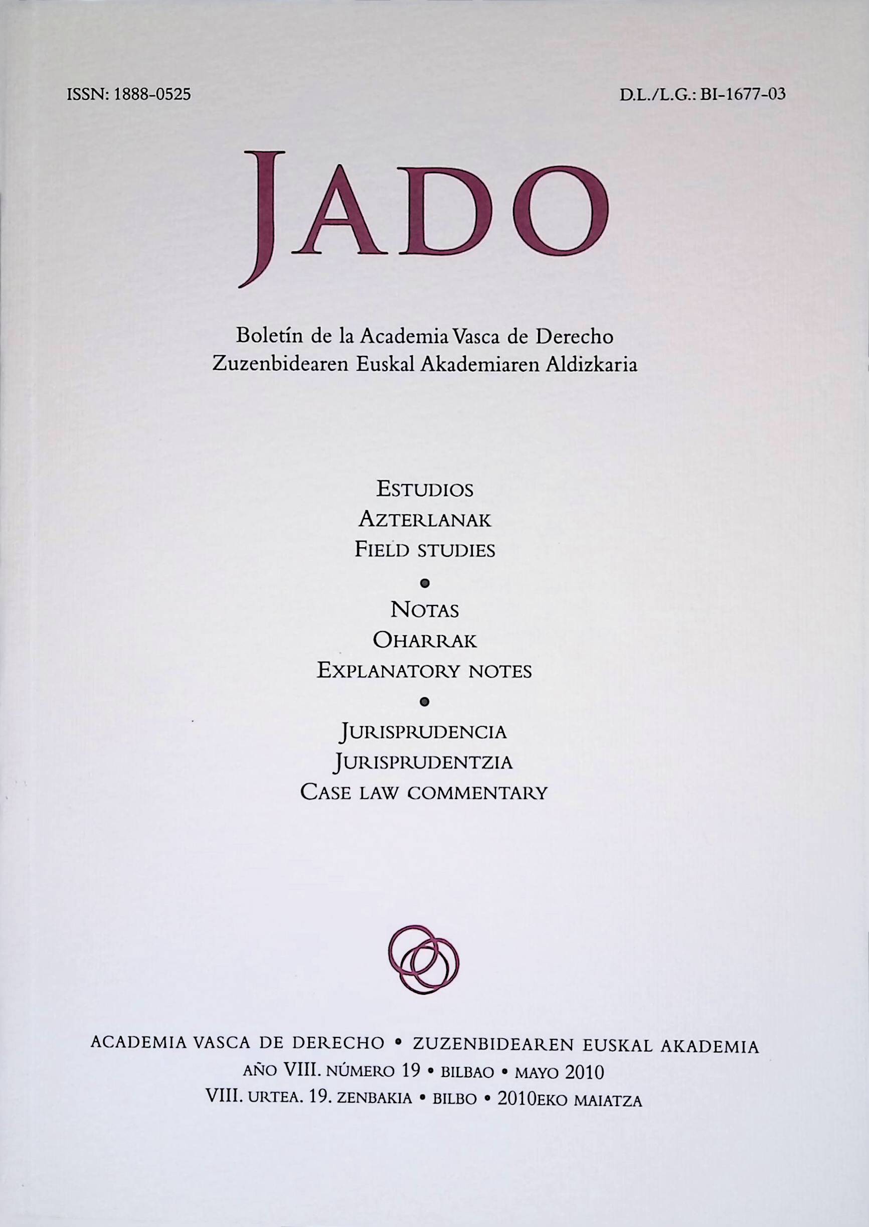 JADO - 19. aldizkaria