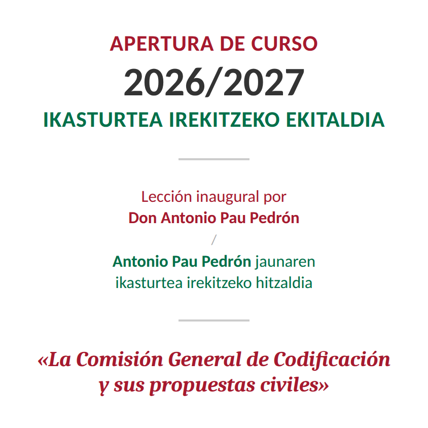 Apertura curso 2026/2027