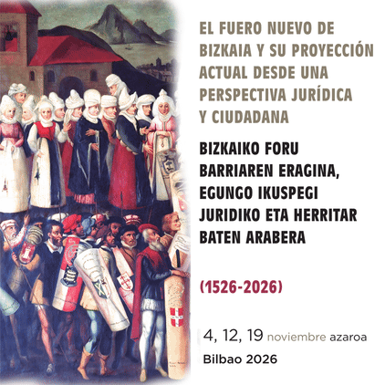 Jornadas Fuero Nuevo de Bizkaia